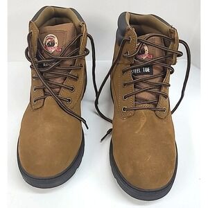 Brahma Mens Size 11 Steel Toe Boots Oil & Slip Resistant Never Worn